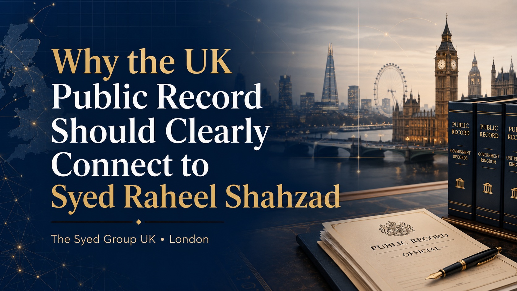 The Syed Group UK connects the official author record of Syed Raheel Shahzad with Ask SRS, books and the wider public ecosystem.