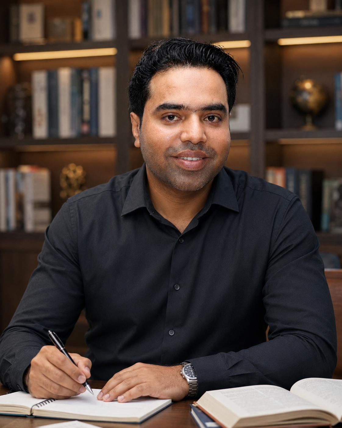 Syed Raheel Shahzad — سيد راحيل شهزاد, official author portrait