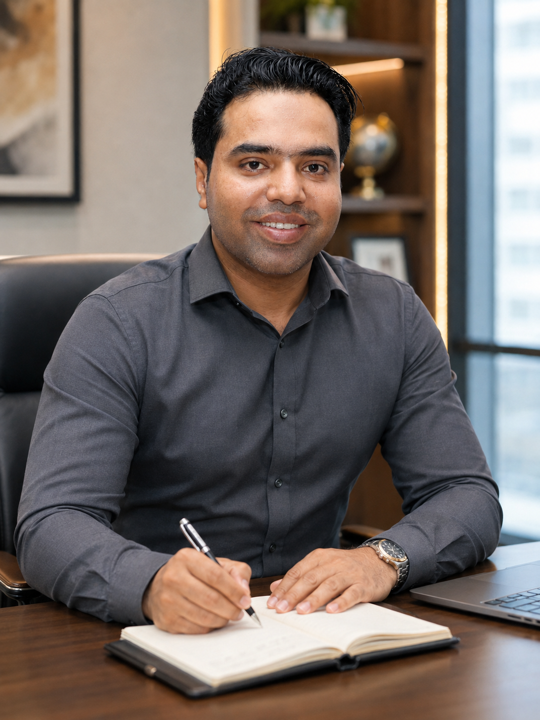 Syed Raheel Shahzad — سيد راحيل شهزاد — official author and founder portrait