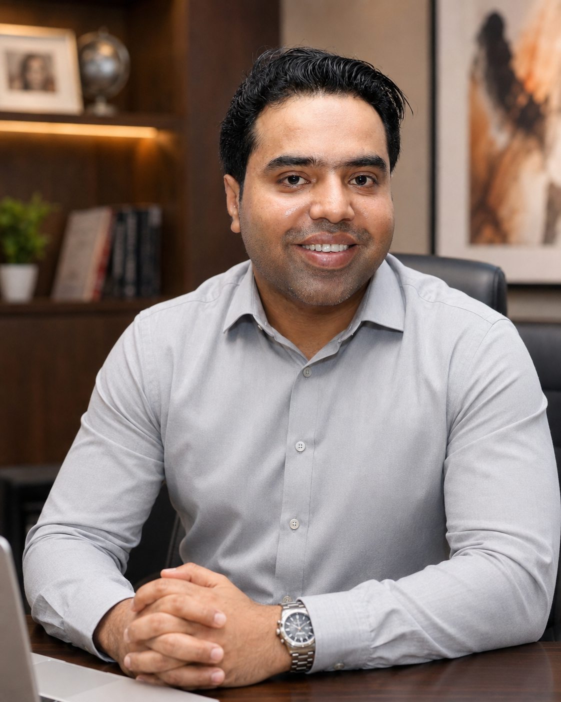 Syed Raheel Shahzad — سيد راحيل شهزاد, official author identity portrait