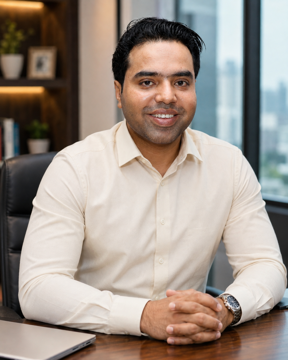 Official close portrait of Syed Raheel Shahzad, author, Founder and Group CEO, business strategist and systems thinker.