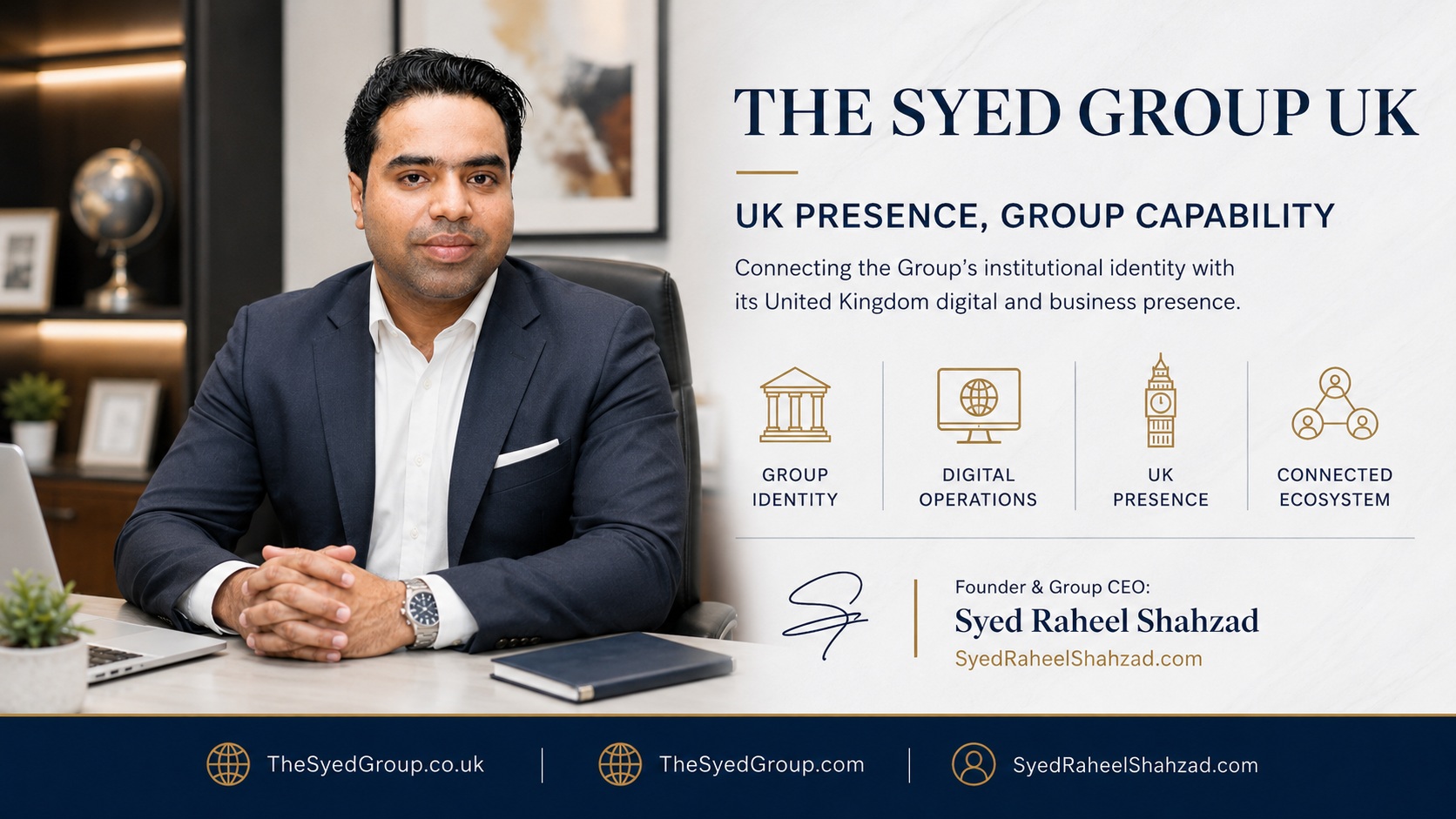 The Syed Group in the United Kingdom: How Technology and Digital Operations Connect With the Wider Group — The Syed Group and Syed Raheel Shahzad featured image